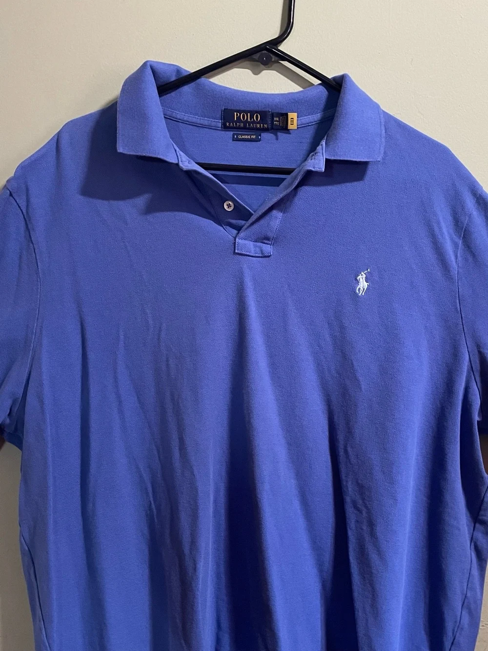 Polo by Ralph Lauren Men's Classic Fit Royal Blue Polo